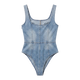 Sculpt Denim Bodysuit