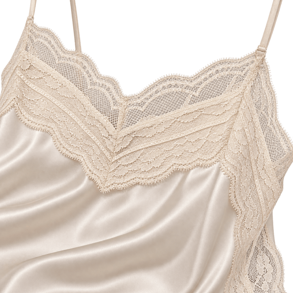 Élan Lace Satin Camisole