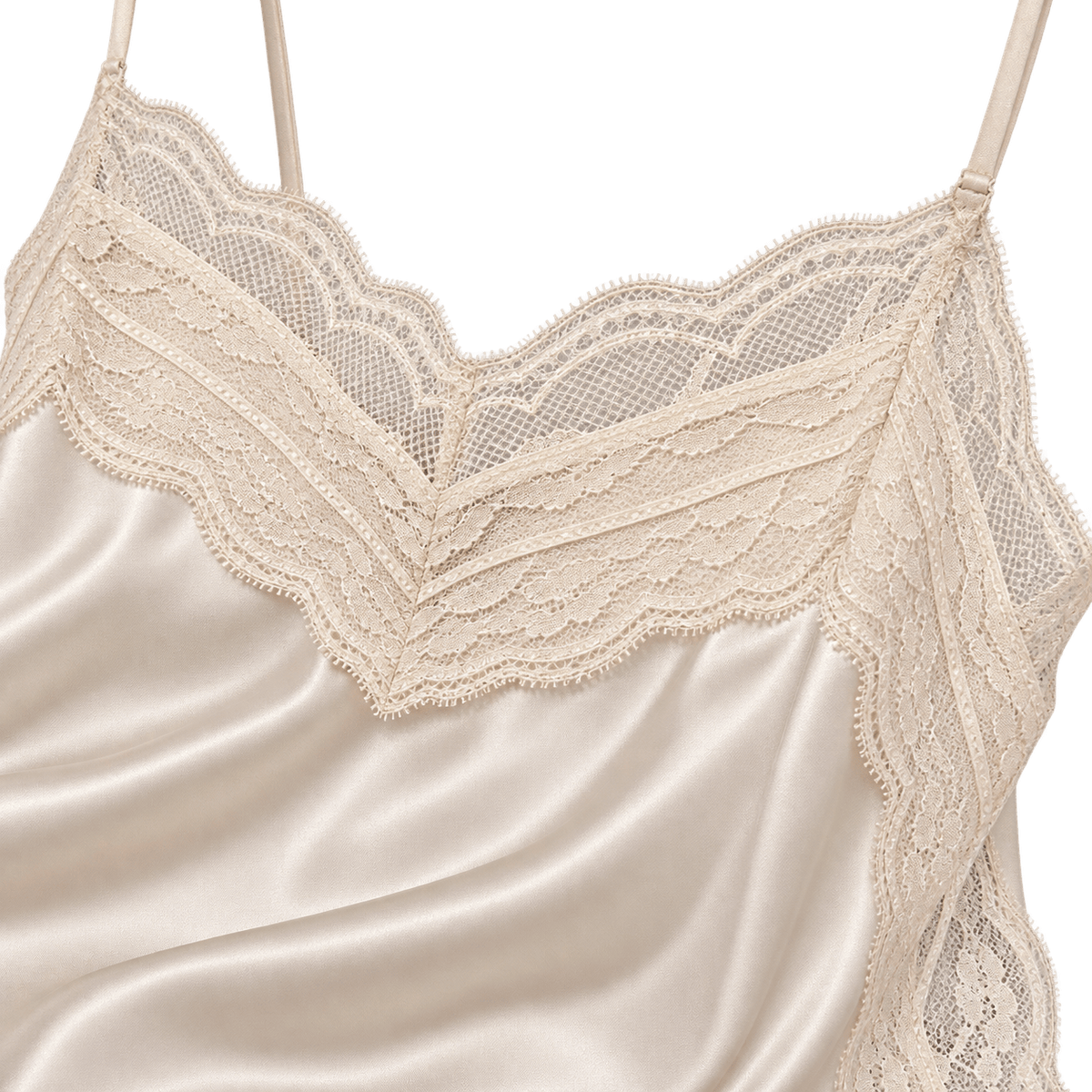 Élan Lace Satin Camisole