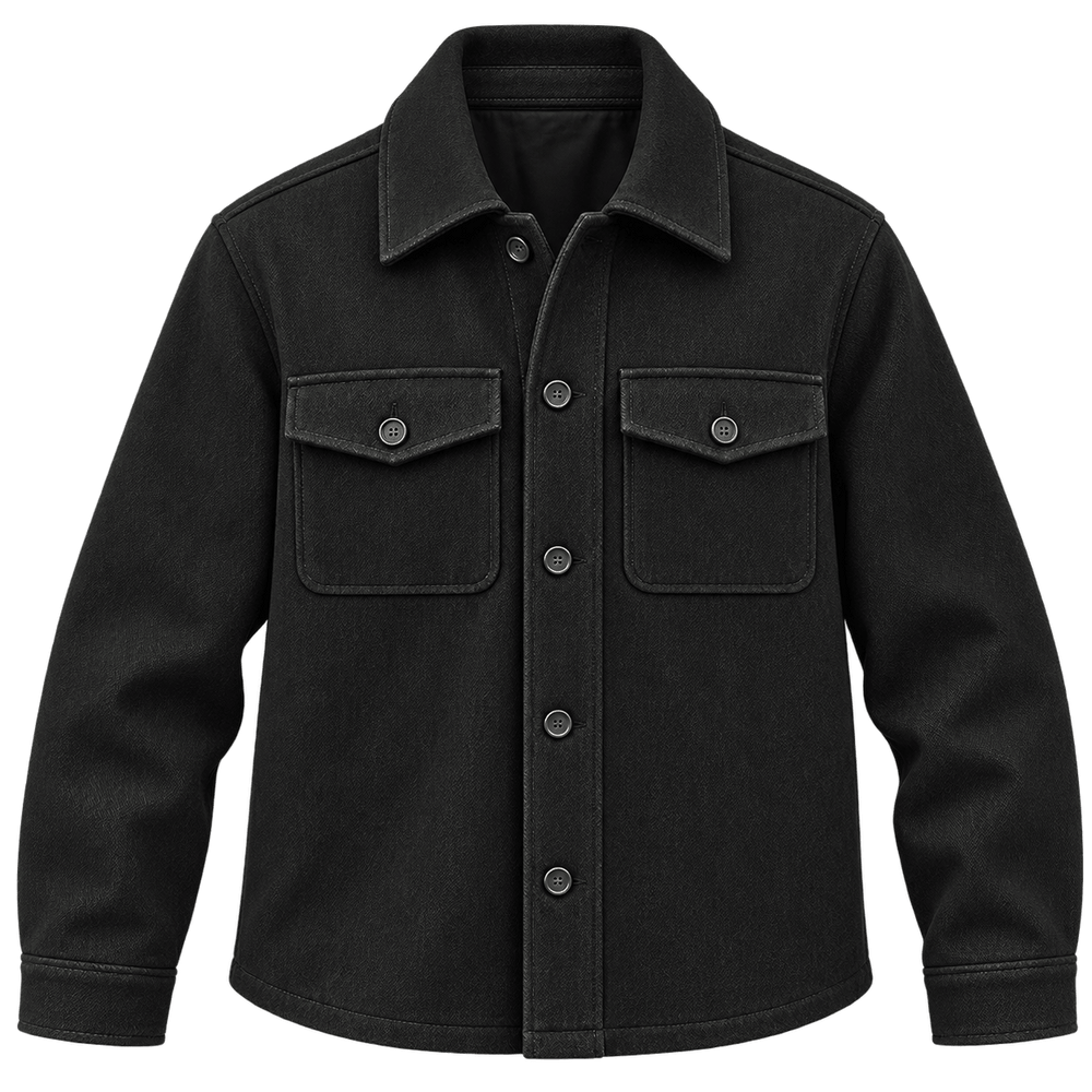 Canvas Overshirt Jacket