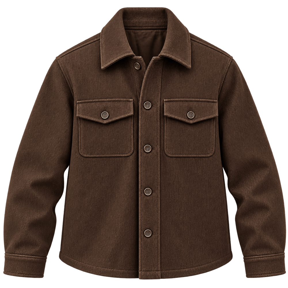 Canvas Overshirt Jacket