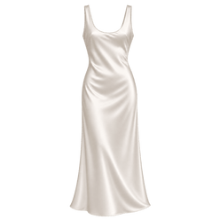 Luna Satin Maxi Dress