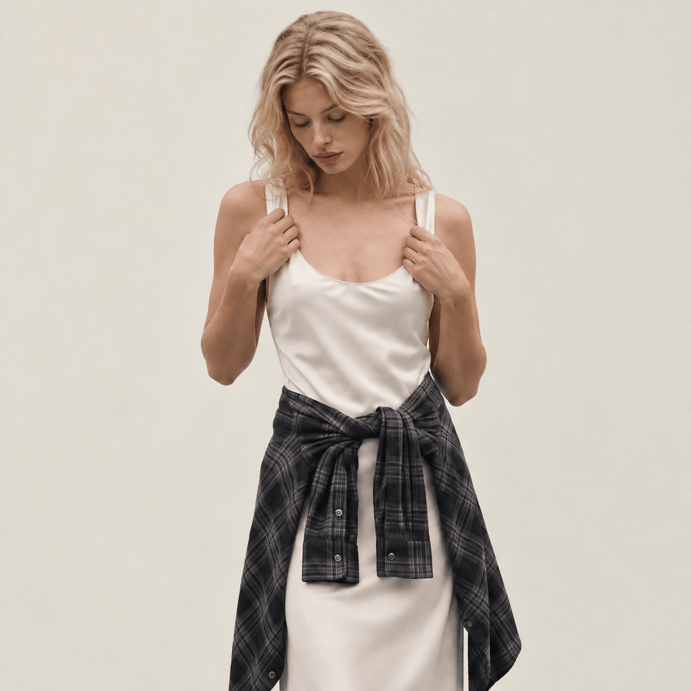 Luna Satin Maxi Dress