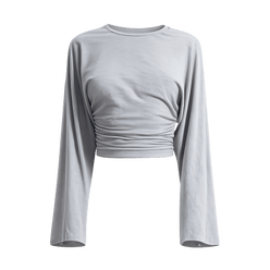 Draped Crop Top