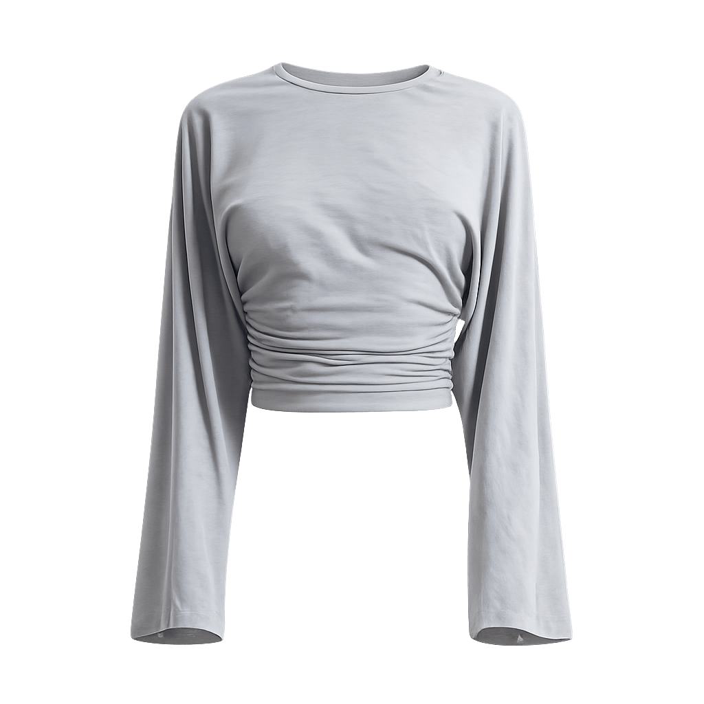 Draped Crop Top