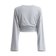 Draped Crop Top