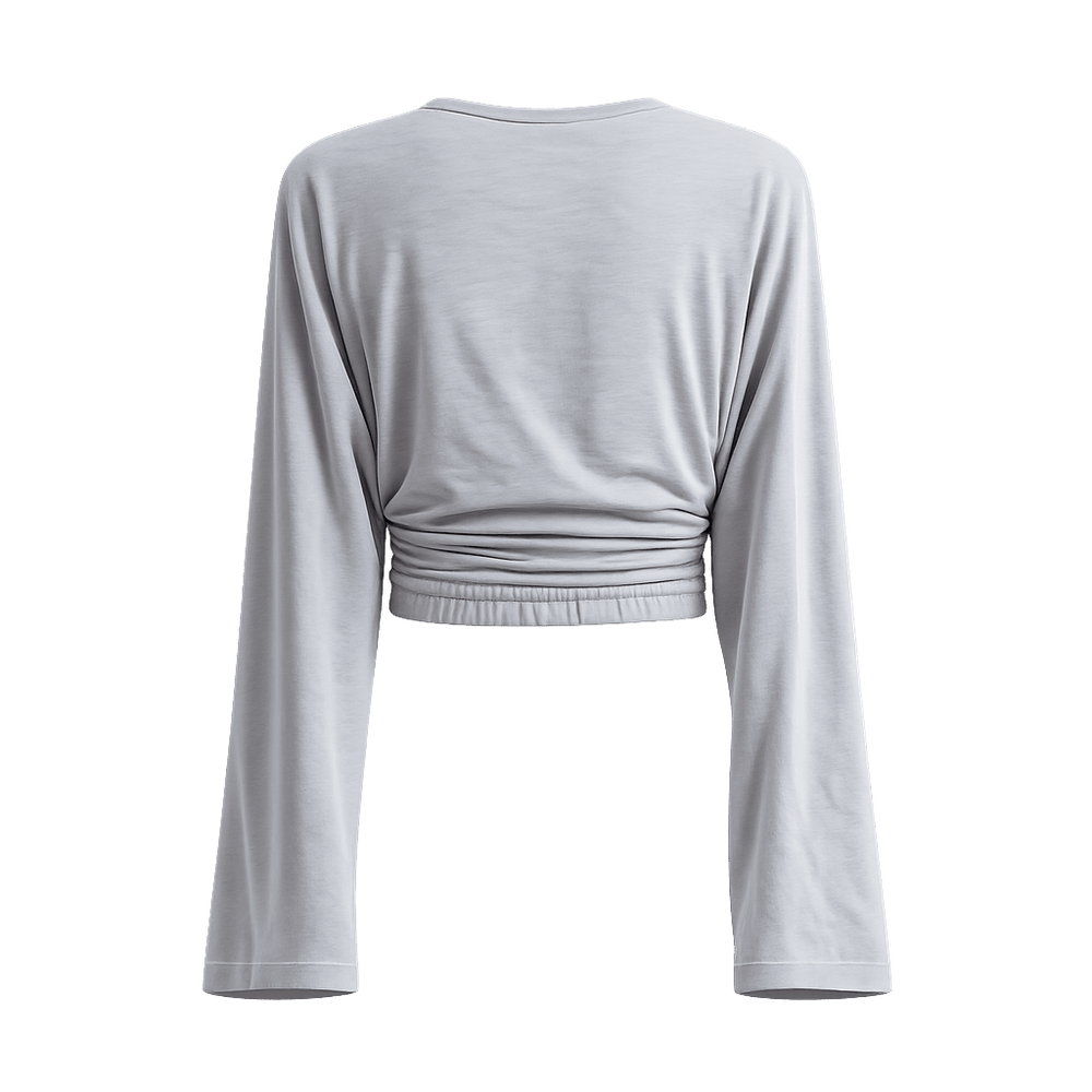 Draped Crop Top