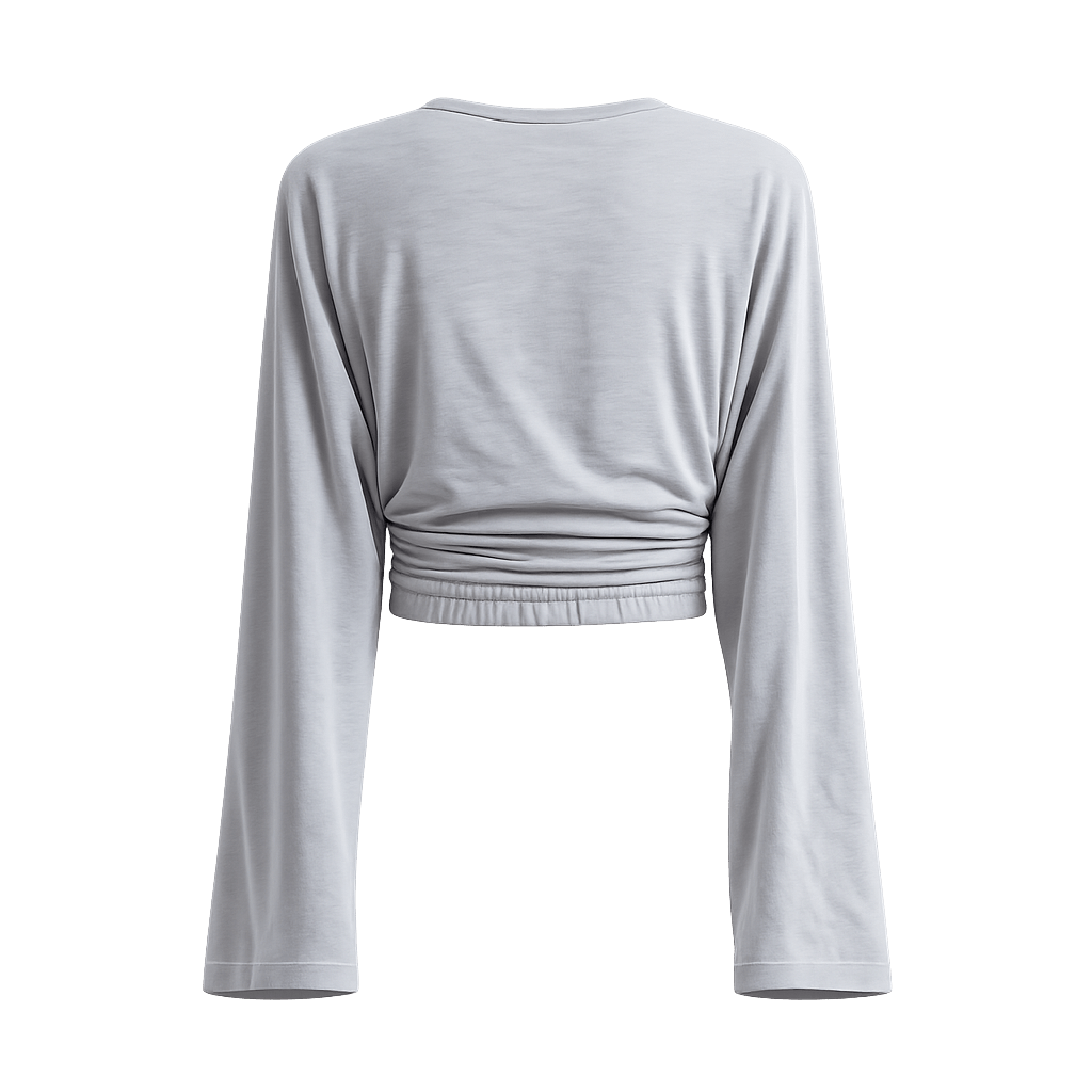 Draped Crop Top