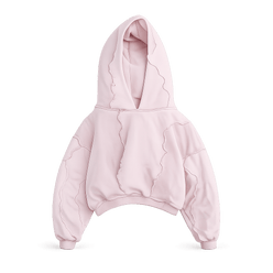 Distressed Patchwork Hoodie