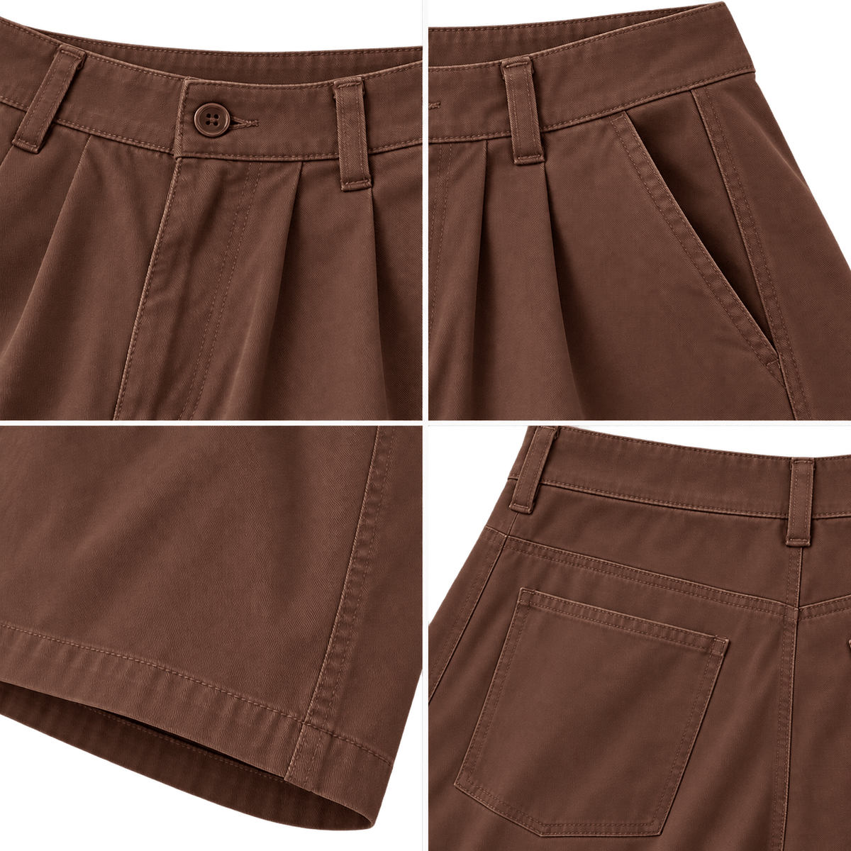 Wide-Leg Shorts