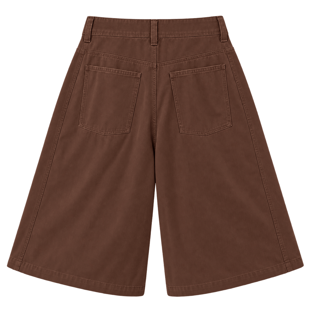 Wide-Leg Shorts