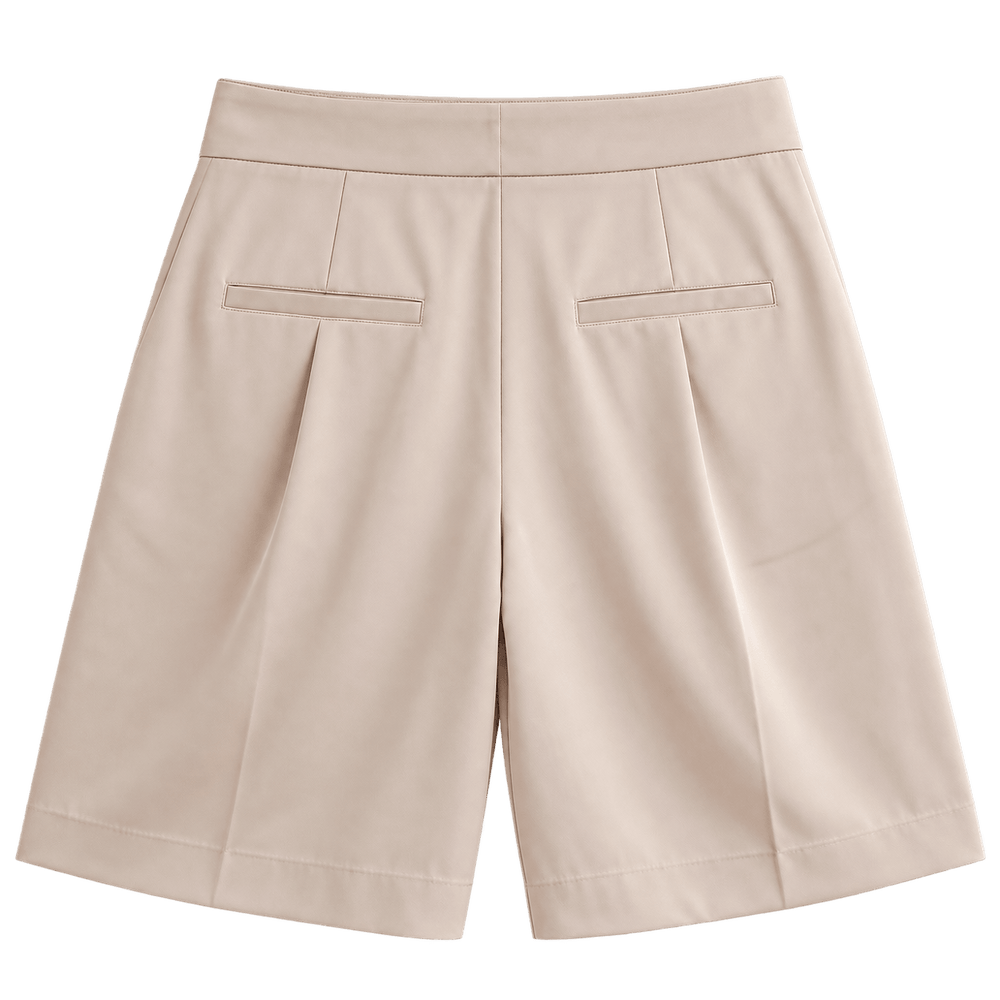Tailored Pleat Shorts