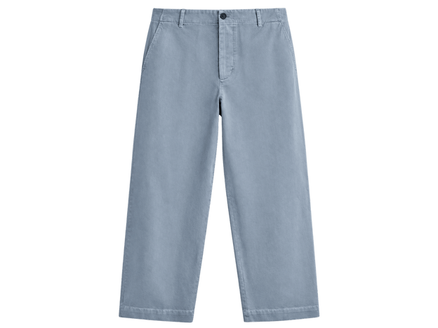 Relaxed Cotton Chino Trousers