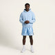 Short en satin « Varsity »