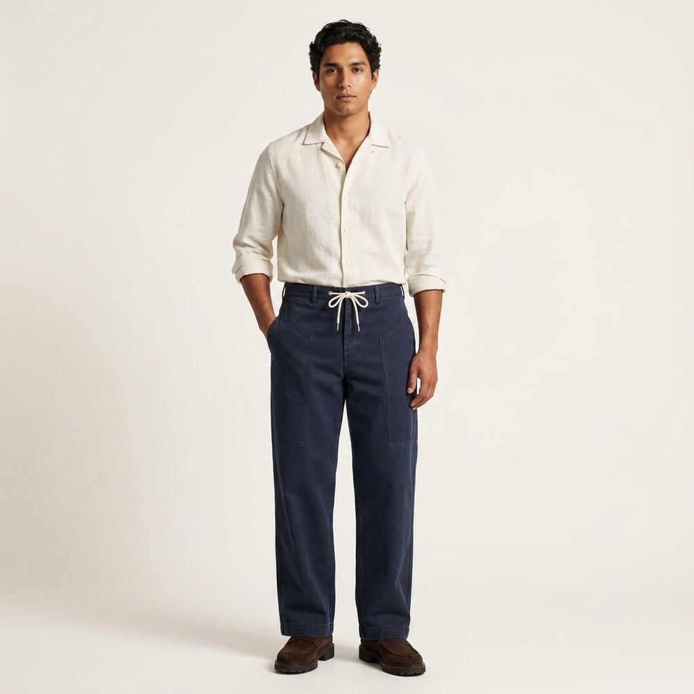 Workwear Drawstring Trousers