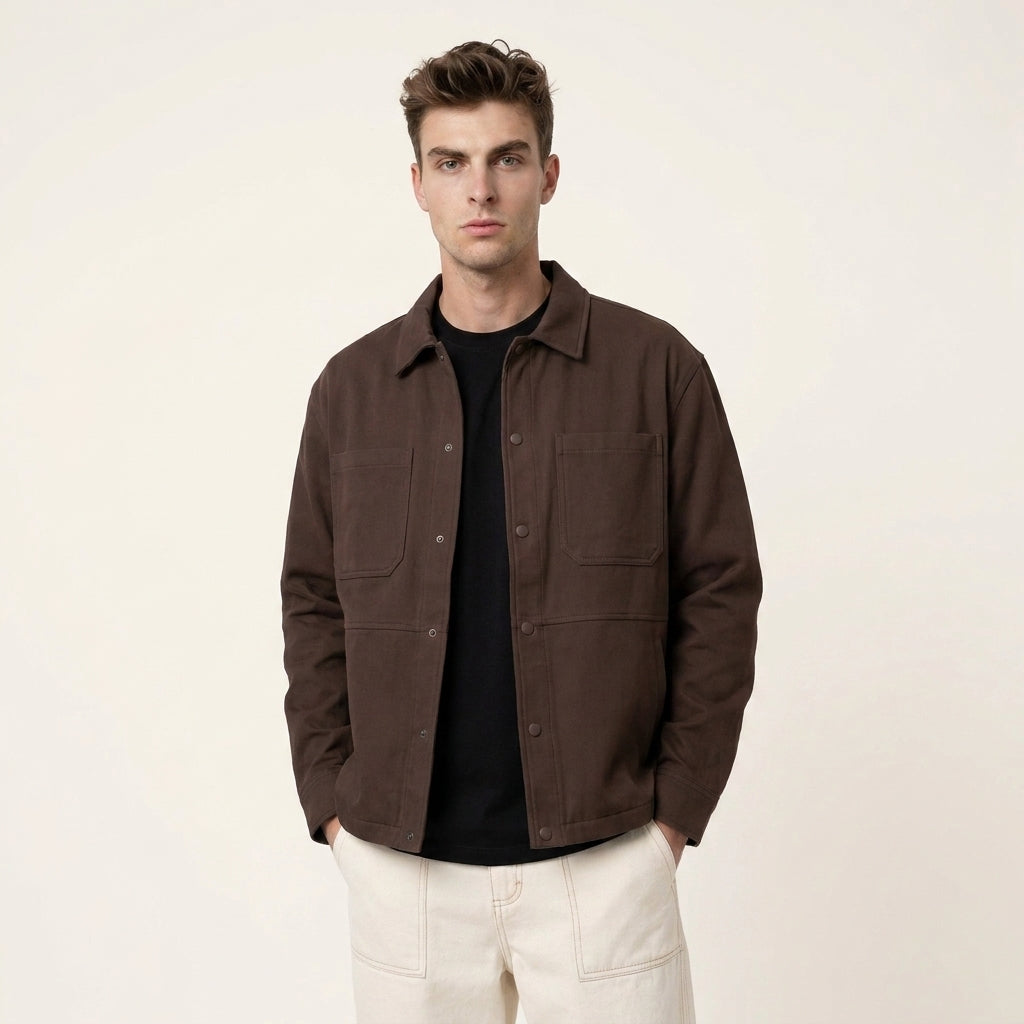 Utility Canvas Overshirt