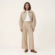 Cropped Sherpa Bolero