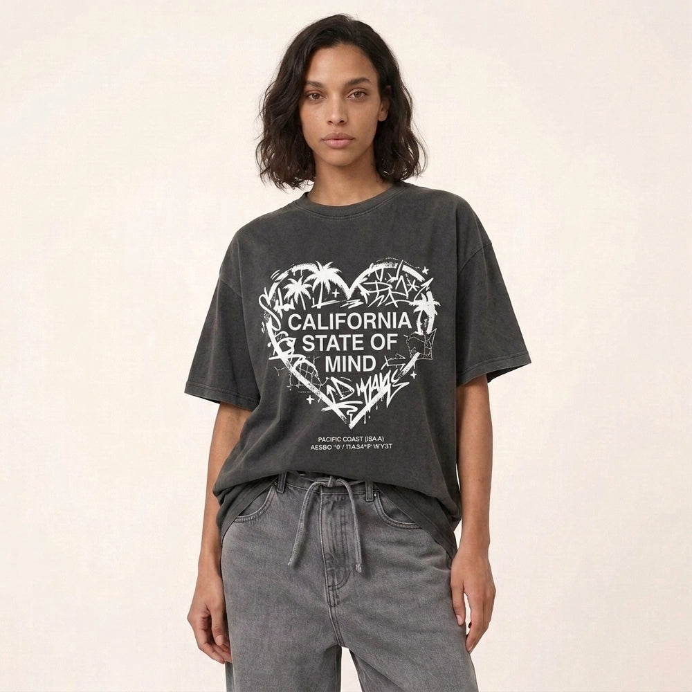 California Oversized Tee