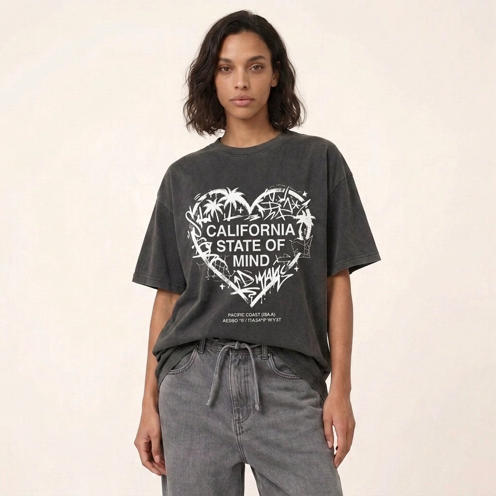California Oversized Tee