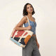 Abstract Canvas Tote