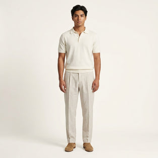 Pinstripe Suit Trousers