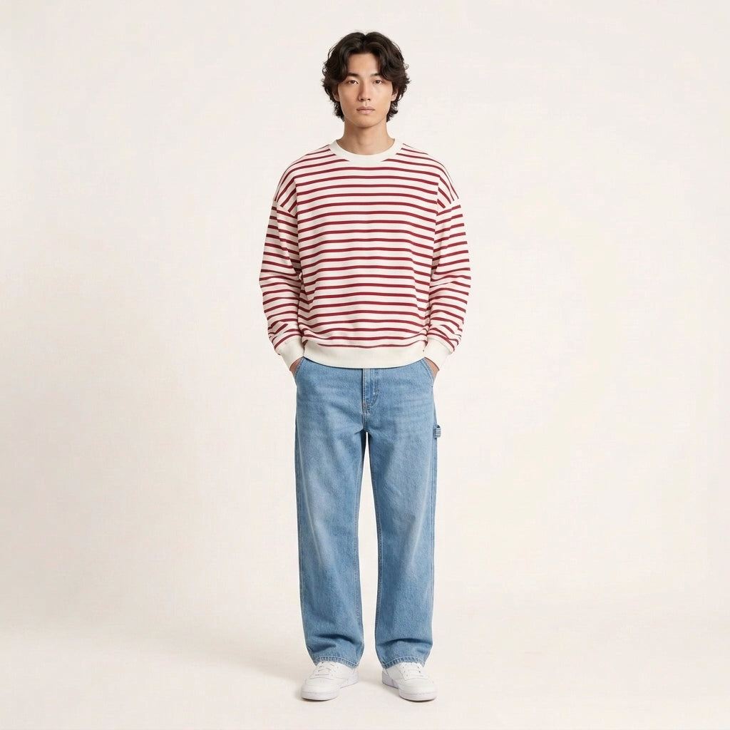 Mariner Stripe Sweatshirt