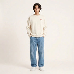 Sweat-shirt oversize graphique