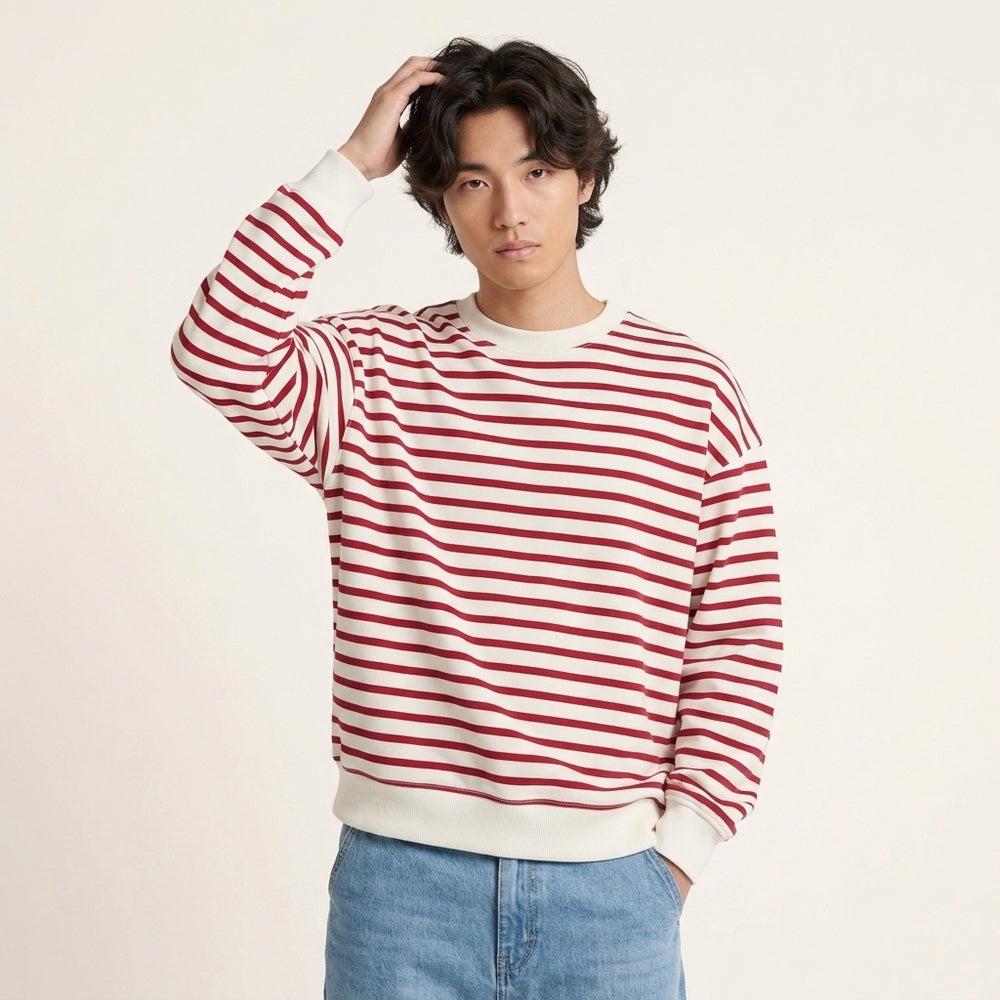 Mariner Stripe Sweatshirt