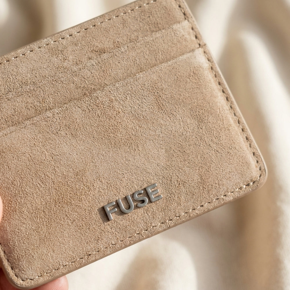 Nomad Suede Card Holder