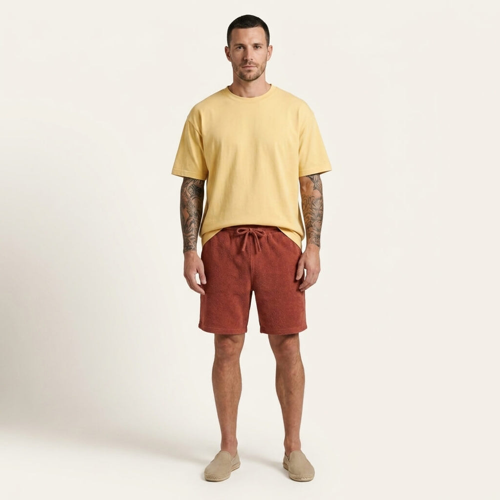 Shorts en tissu éponge Terry