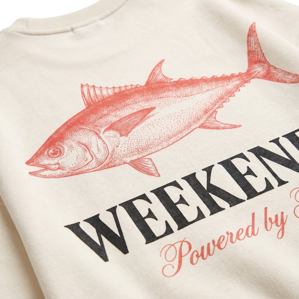 Sweat-shirt oversize graphique