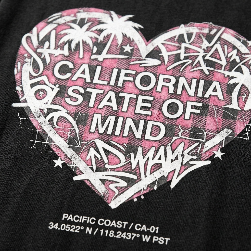 California Oversized Tee