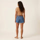Short en jean taille haute