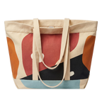 Abstract Canvas Tote