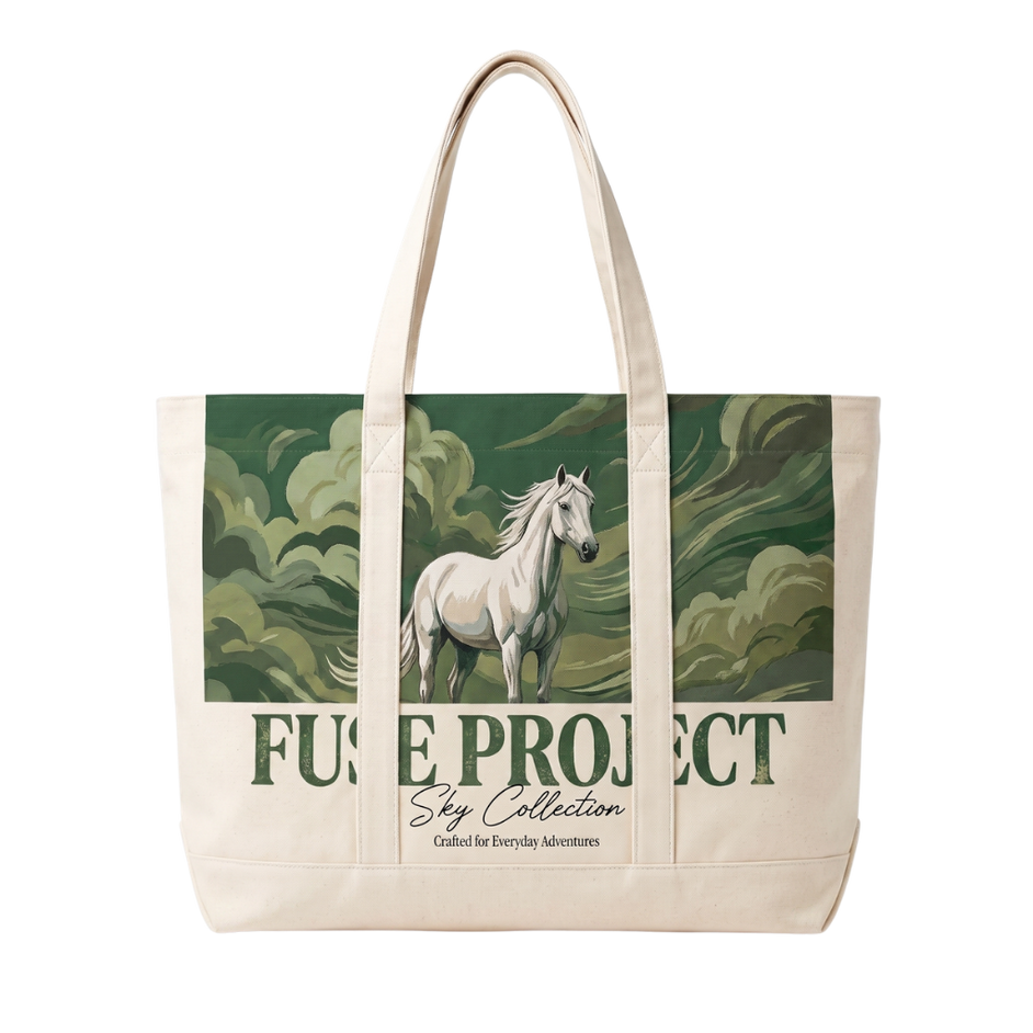 Sky Canvas Tote