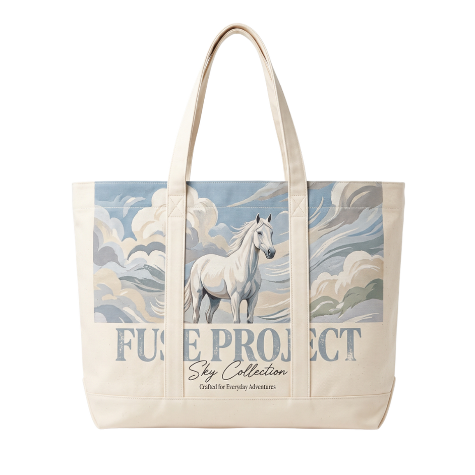 Sky Canvas Tote