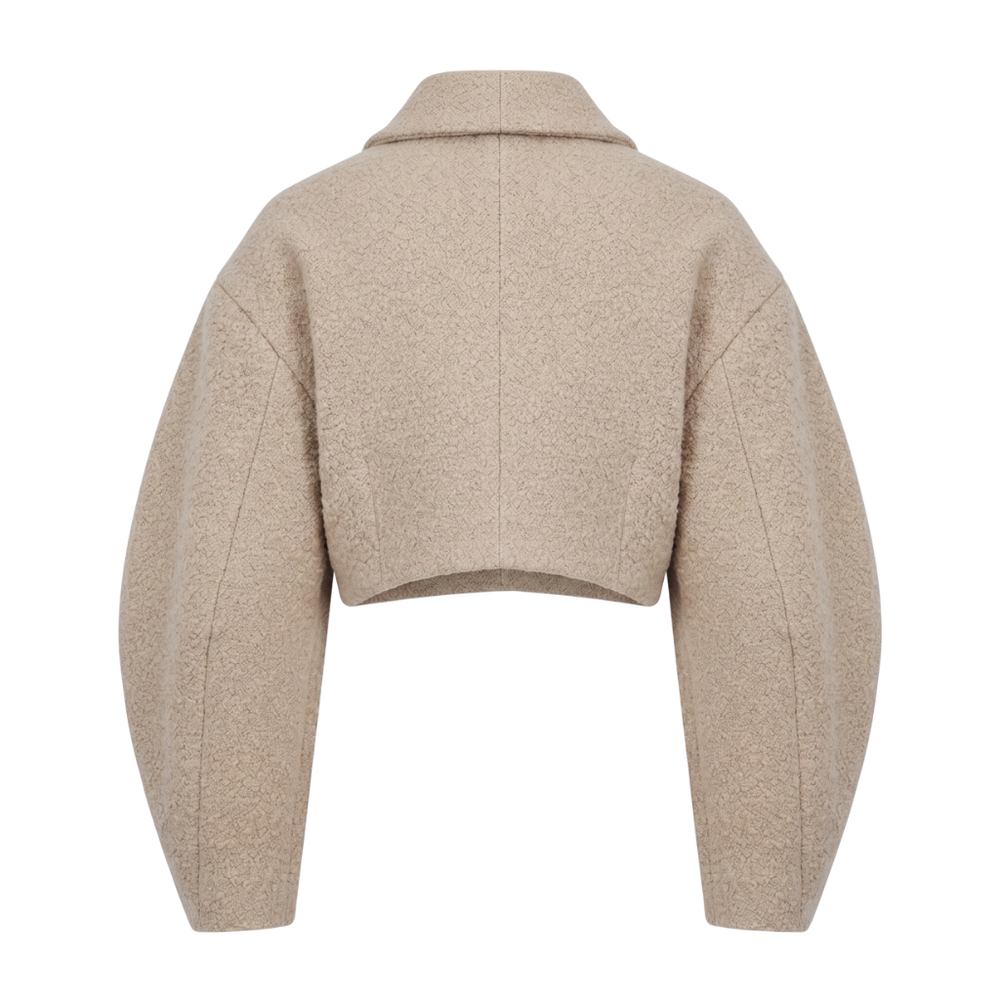 Cropped Sherpa Bolero