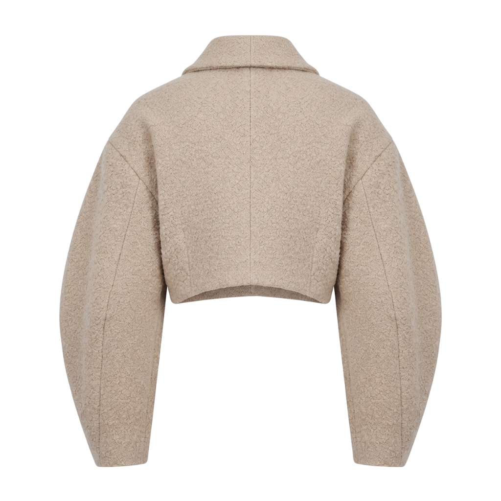 Cropped Sherpa Bolero