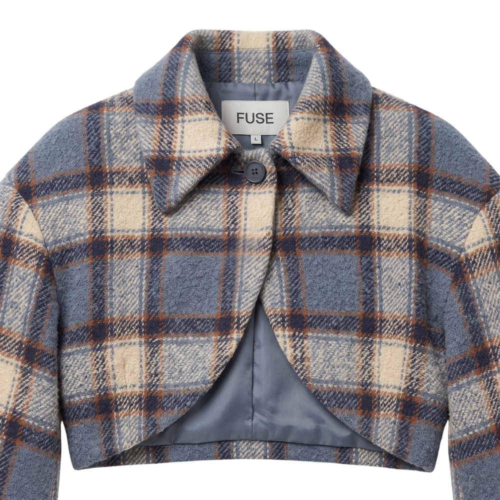 Cropped Sherpa Bolero