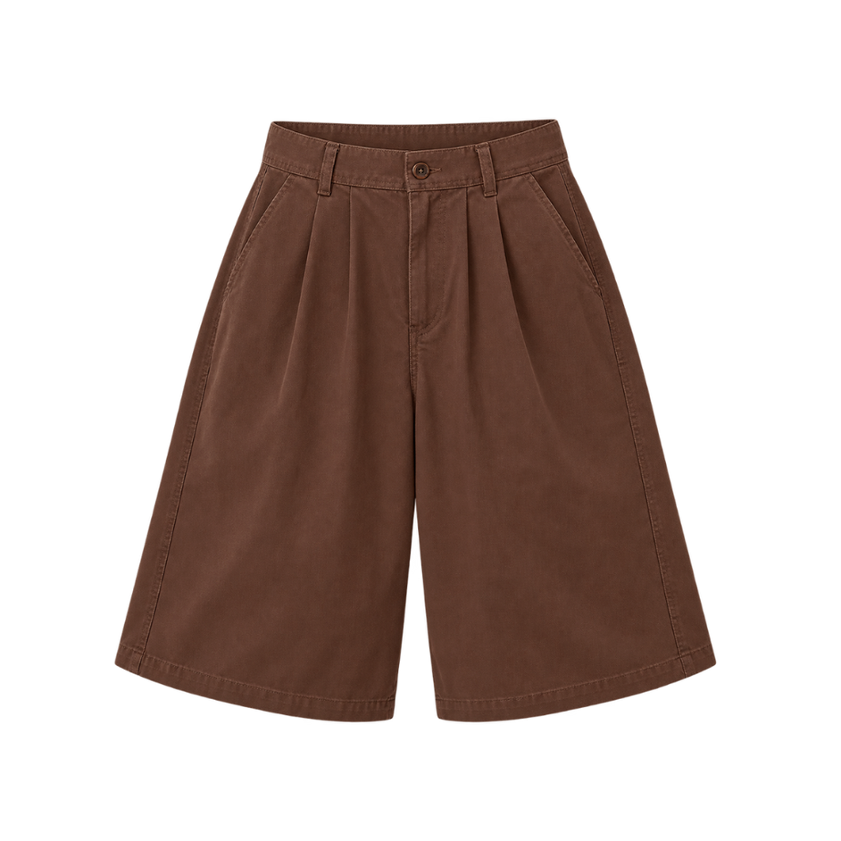 Wide-Leg Shorts