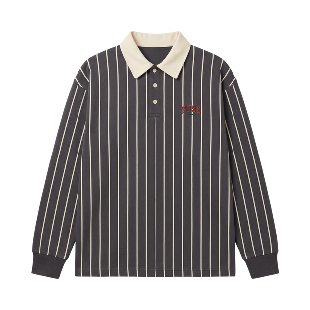 Heritage Stripe Rugby Polo