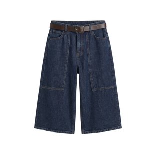 Utility Wide-Leg Shorts