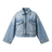 Aero Crop Denim Jacket