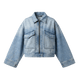 Aero Crop Denim Jacket