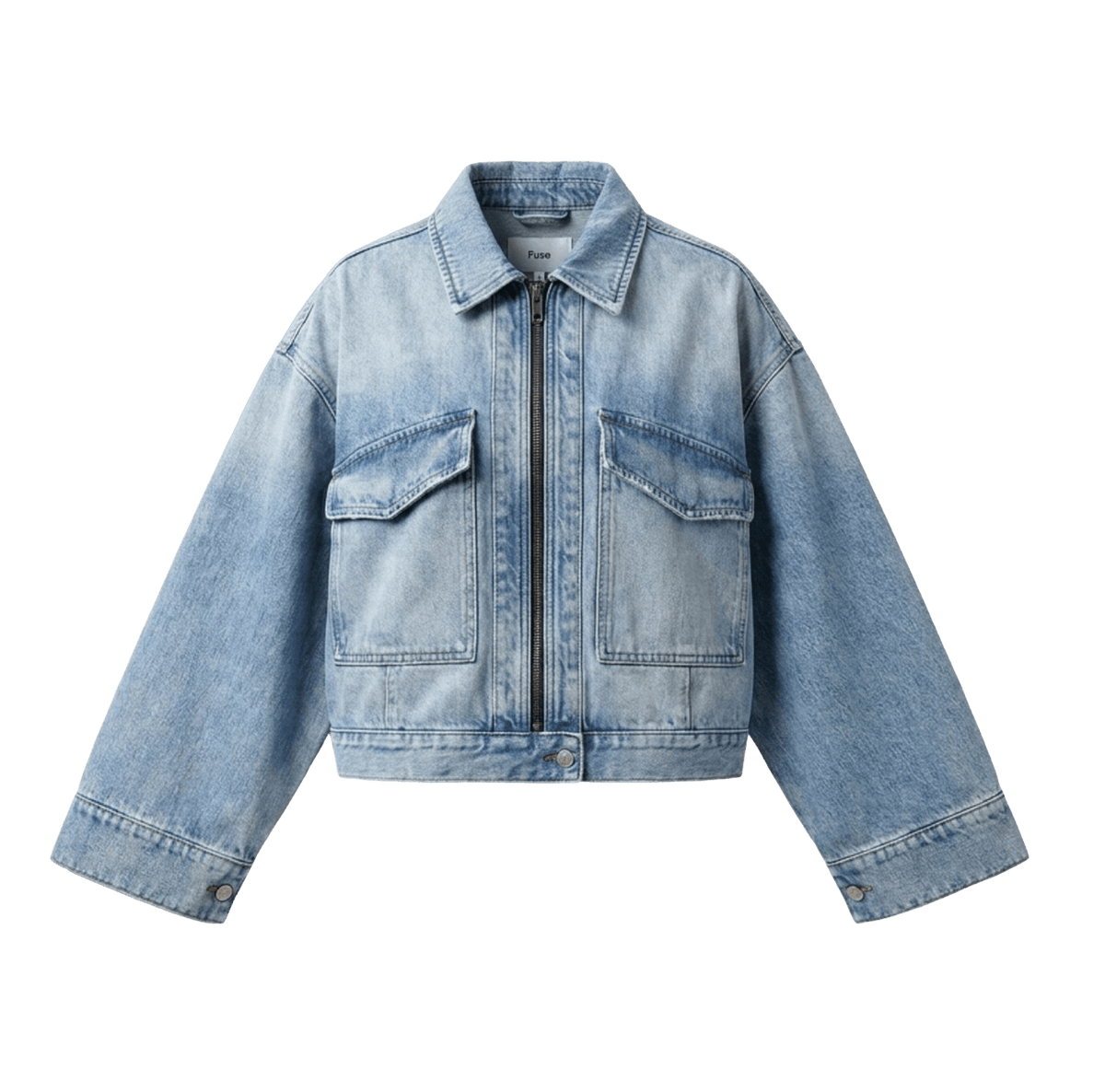 Aero Crop Denim Jacket