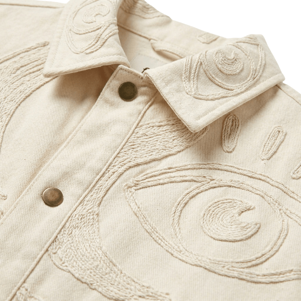 Vision Embroidered Canvas Jacket