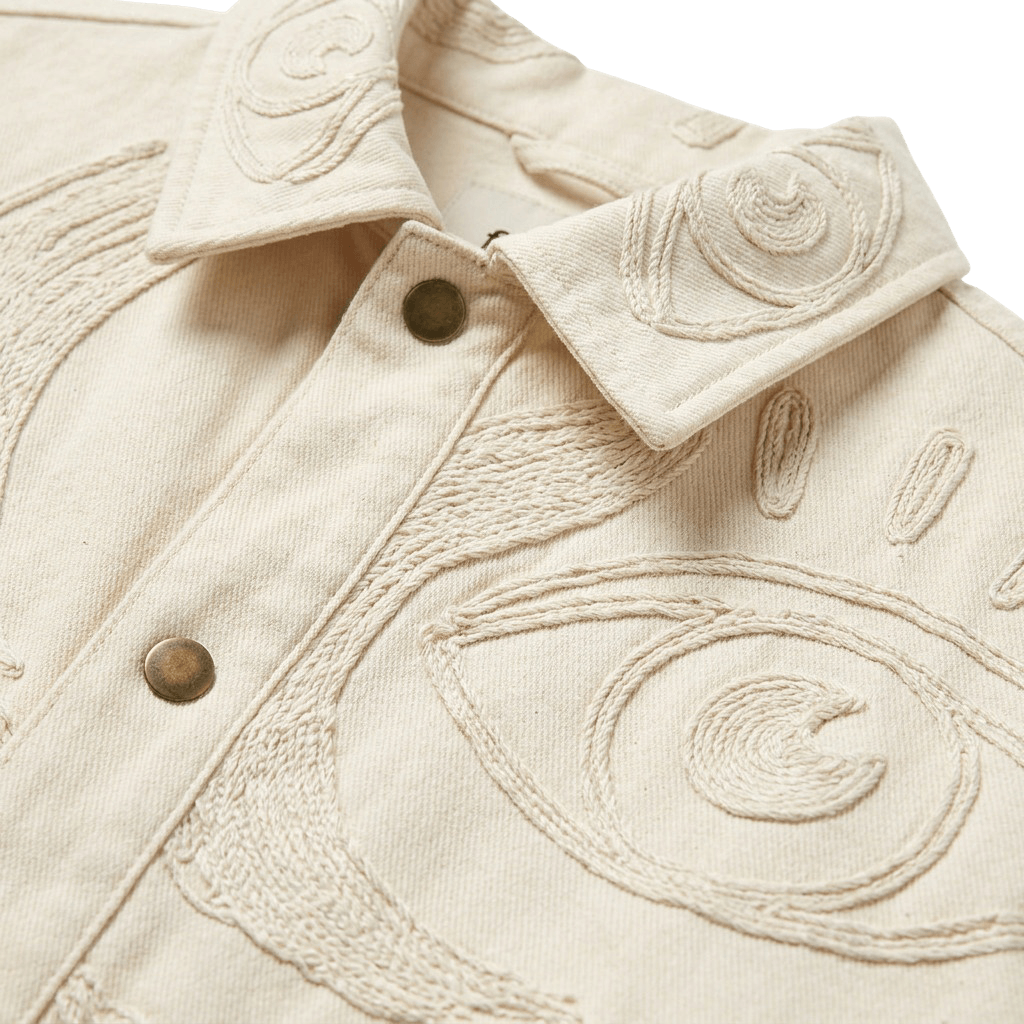 Vision Embroidered Canvas Jacket