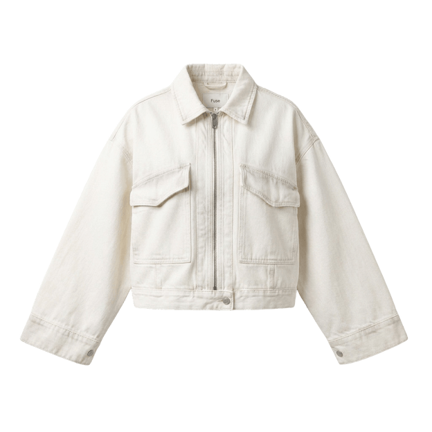 Aero Crop Denim Jacket