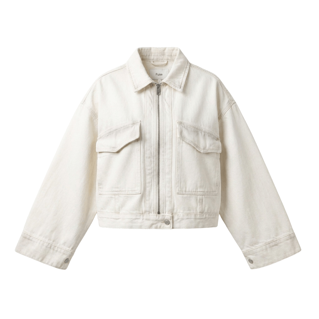 Aero Crop Denim Jacket