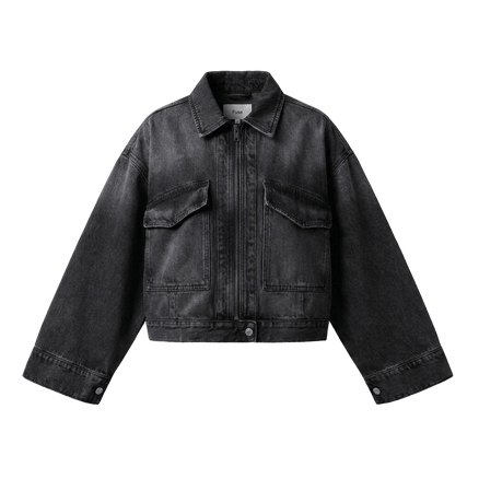 Aero Crop Denim Jacket